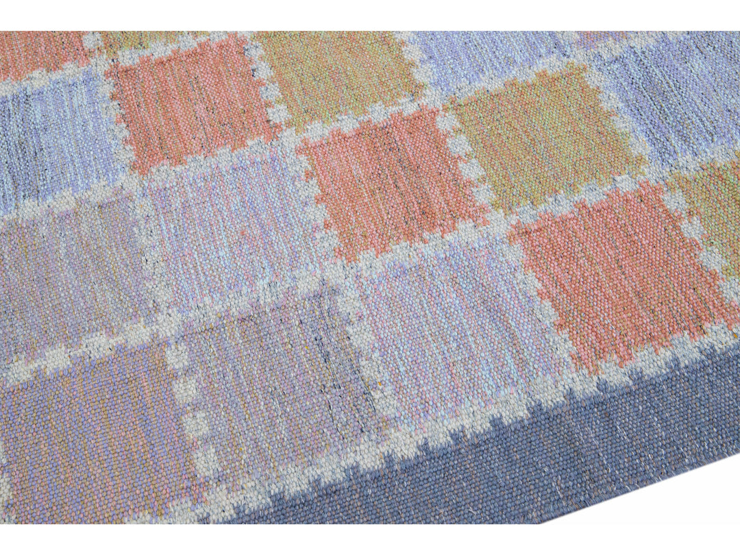 Modern Scandinavian Wool Rug 9 X 12