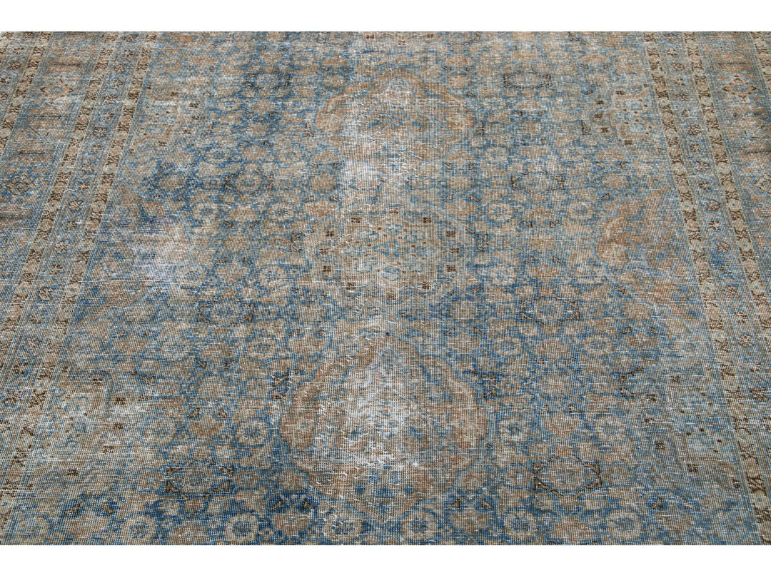 Vintage Mahal Wool Runner 6 X 19