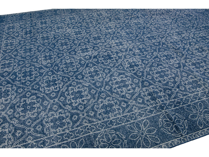 Modern Turkish Wool Rug 9 X 12