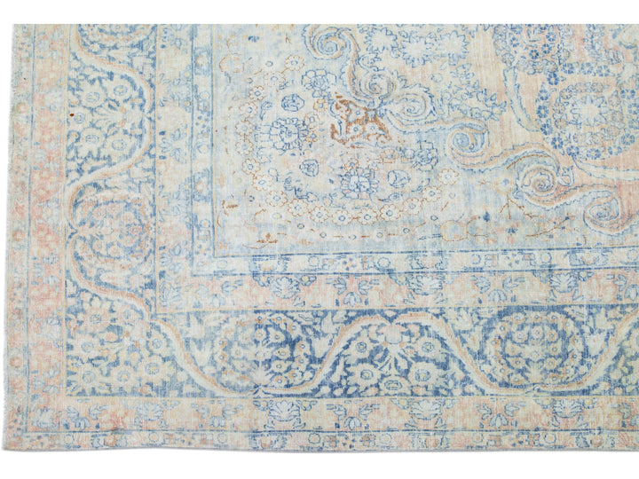 Antique Mahal Wool Rug 10 X 15