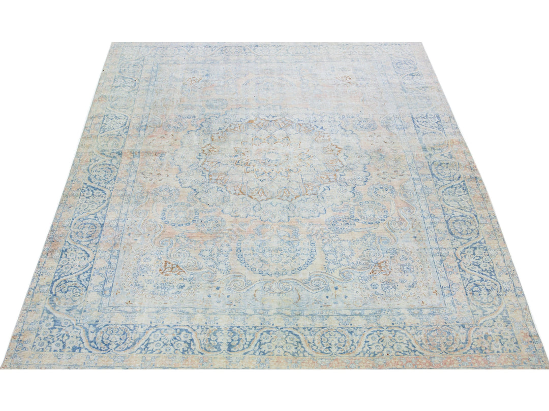 Antique Mahal Wool Rug 10 X 15