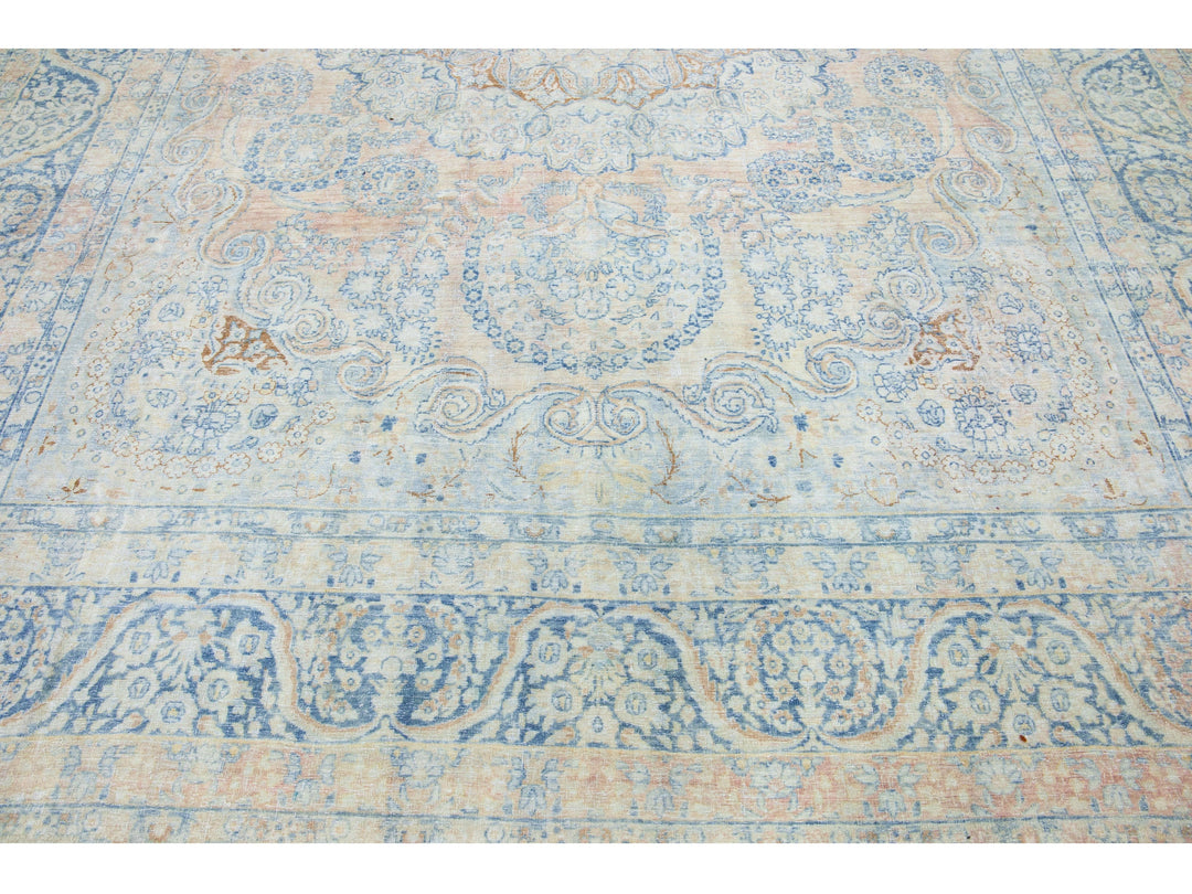 Antique Mahal Wool Rug 10 X 15