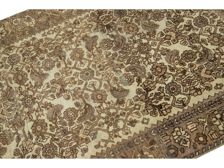 Antique Malayer Wool Rug 3 X 5