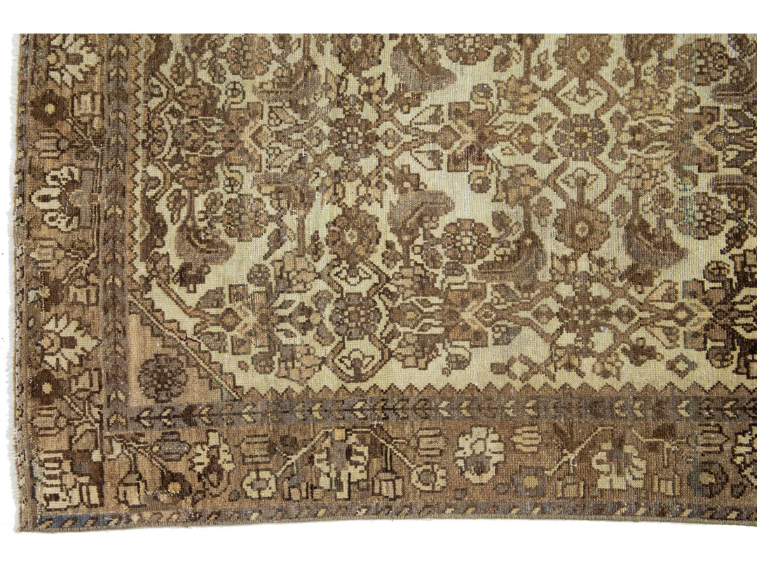 Antique Malayer Wool Rug 3 X 5