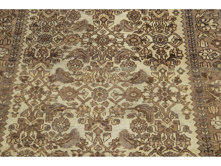 Antique Malayer Wool Rug 3 X 5