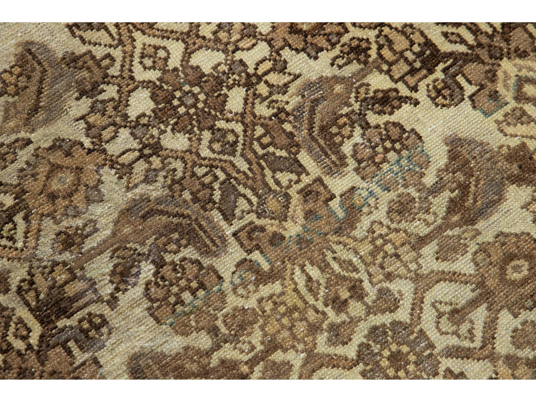 Antique Malayer Wool Rug 3 X 5