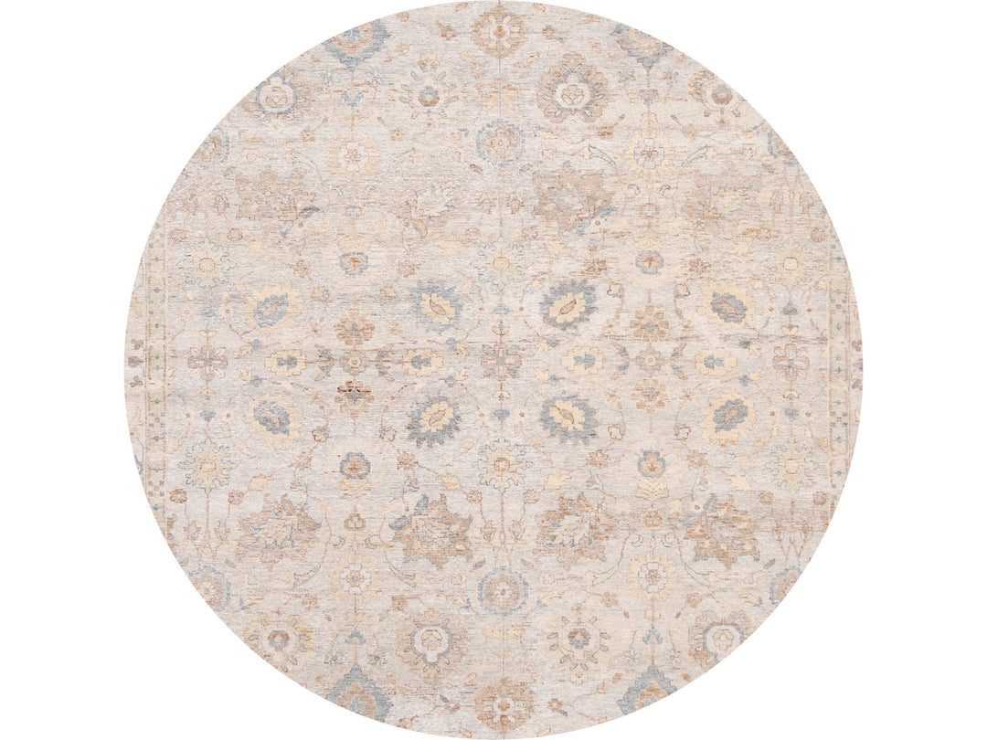 Modern Indian Artisan Wool Rug 8 X 10