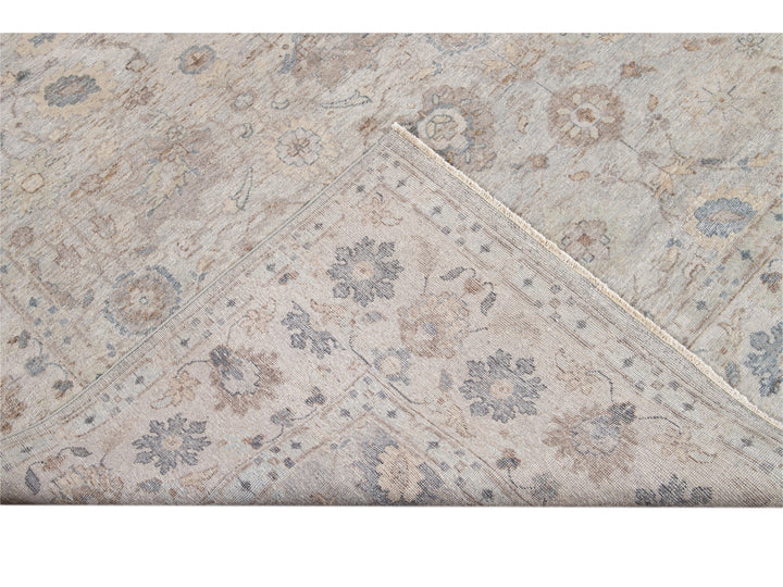 Modern Indian Artisan Wool Rug 8 X 10