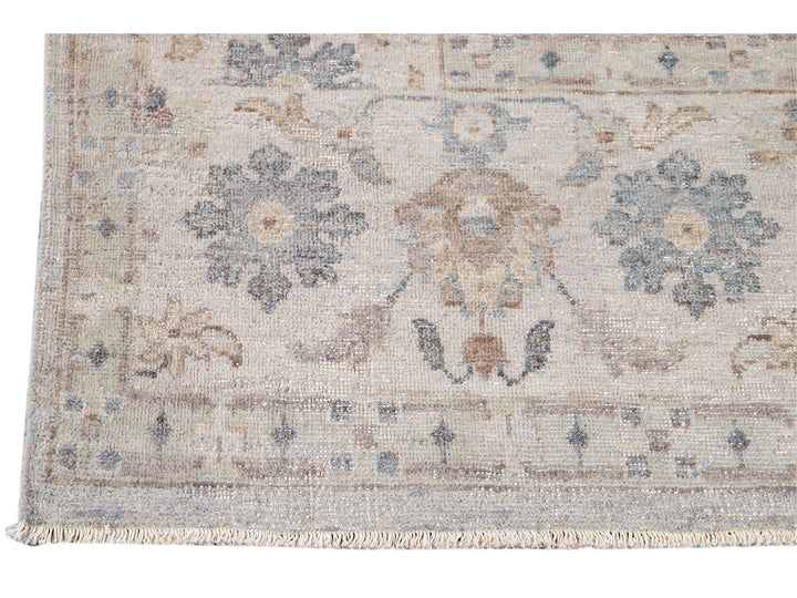 Modern Indian Artisan Wool Rug 8 X 10