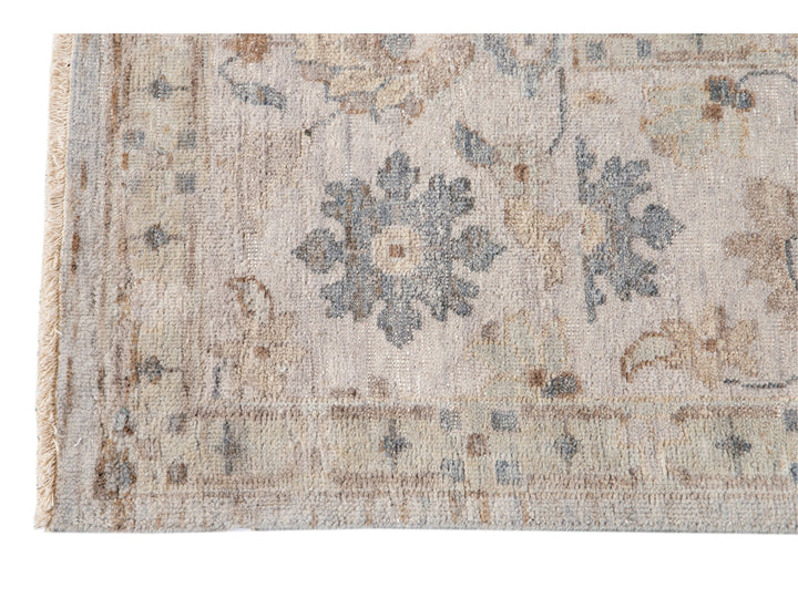 Modern Indian Artisan Wool Rug 8 X 10