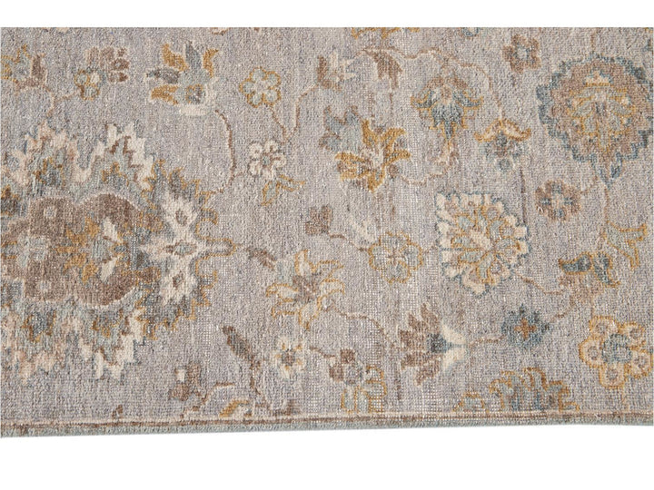 Modern Indian Artisan Wool Rug 4 X 6