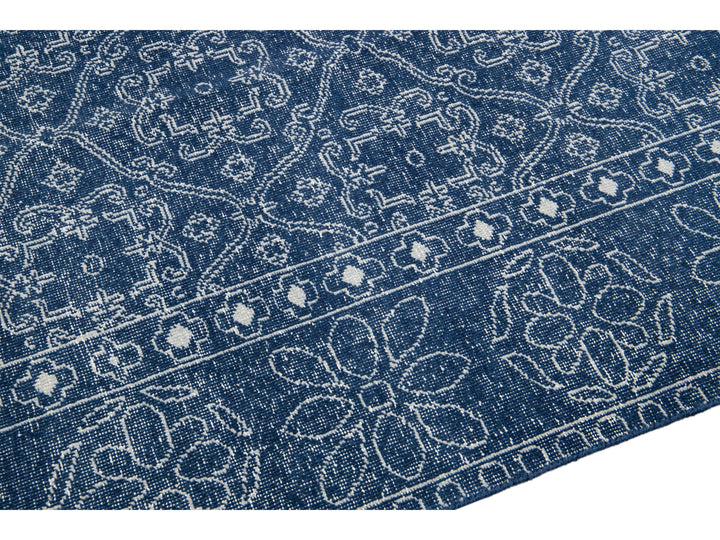 Modern Turkish Wool Rug 9 X 12