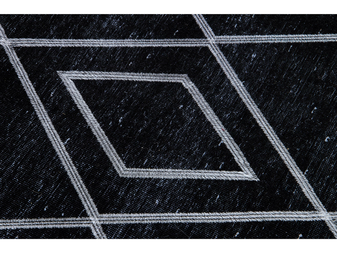 Modern Turkish Wool Rug 9 X 13