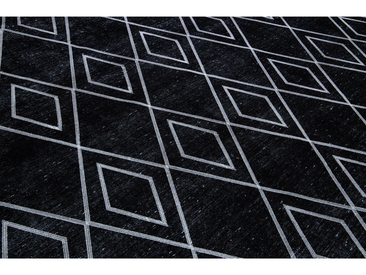 Modern Turkish Wool Rug 9 X 13