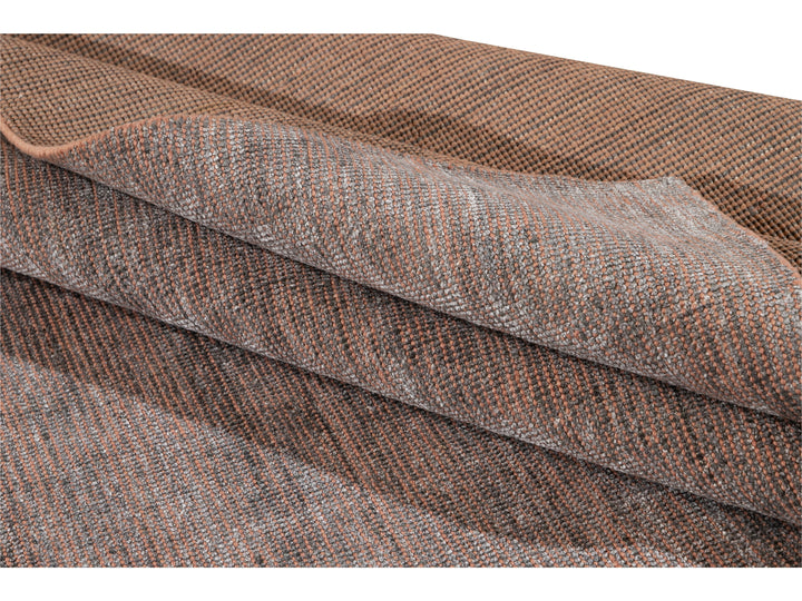 Modern Bamboo & Silk Groove Rug 10 X 14