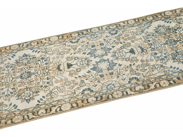 Antique Heriz Runner Rug 2 X 23