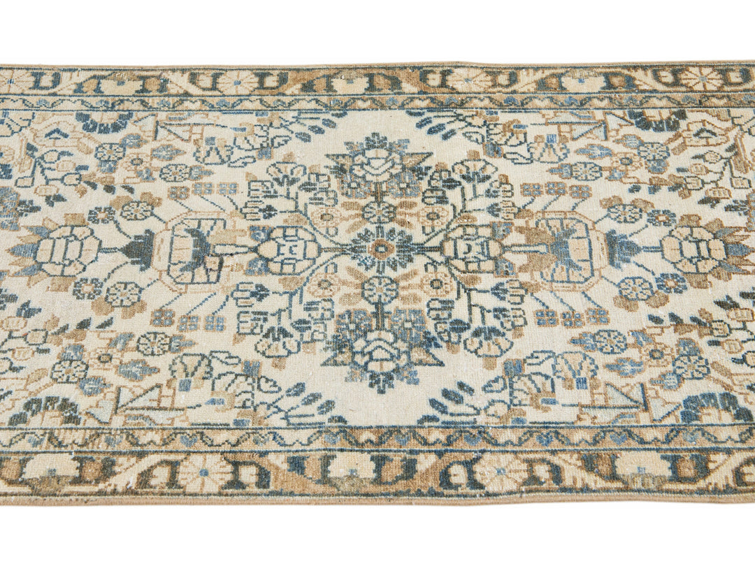 Antique Heriz Runner Rug 2 X 23