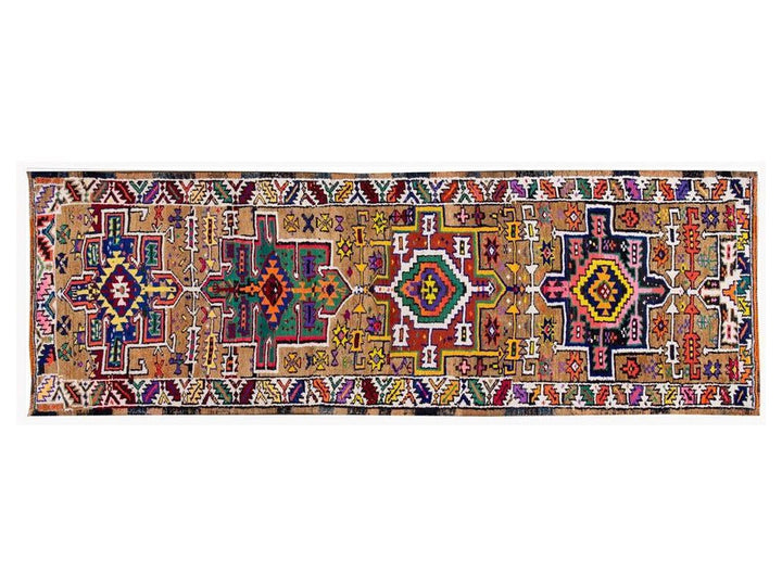 Mid-20th Century Vintage Turkish Wool Runner Rug 3 X 8