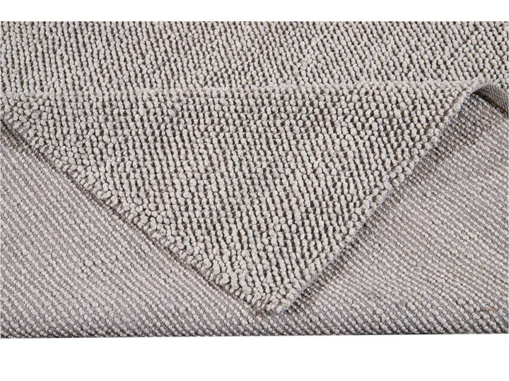 Modern Felted Texture Wool Rug 9 X 12