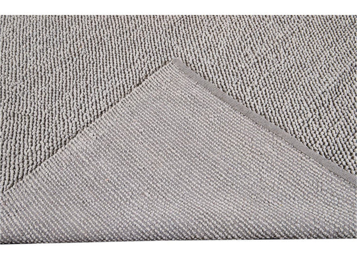 Modern Felted Texture Wool Rug 9 X 12