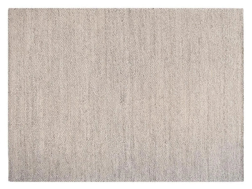 Modern Felted Texture Wool Rug 12 X 15