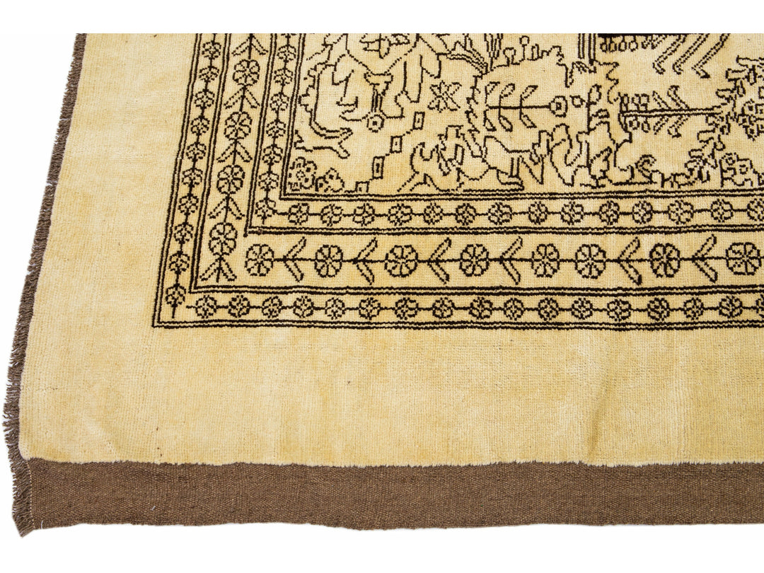 Modern Revival Wool Rug 8 X 11