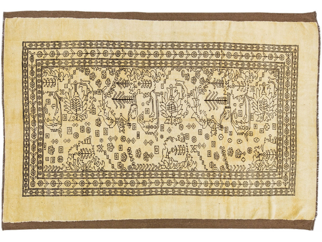 Modern Revival Wool Rug 8 X 11
