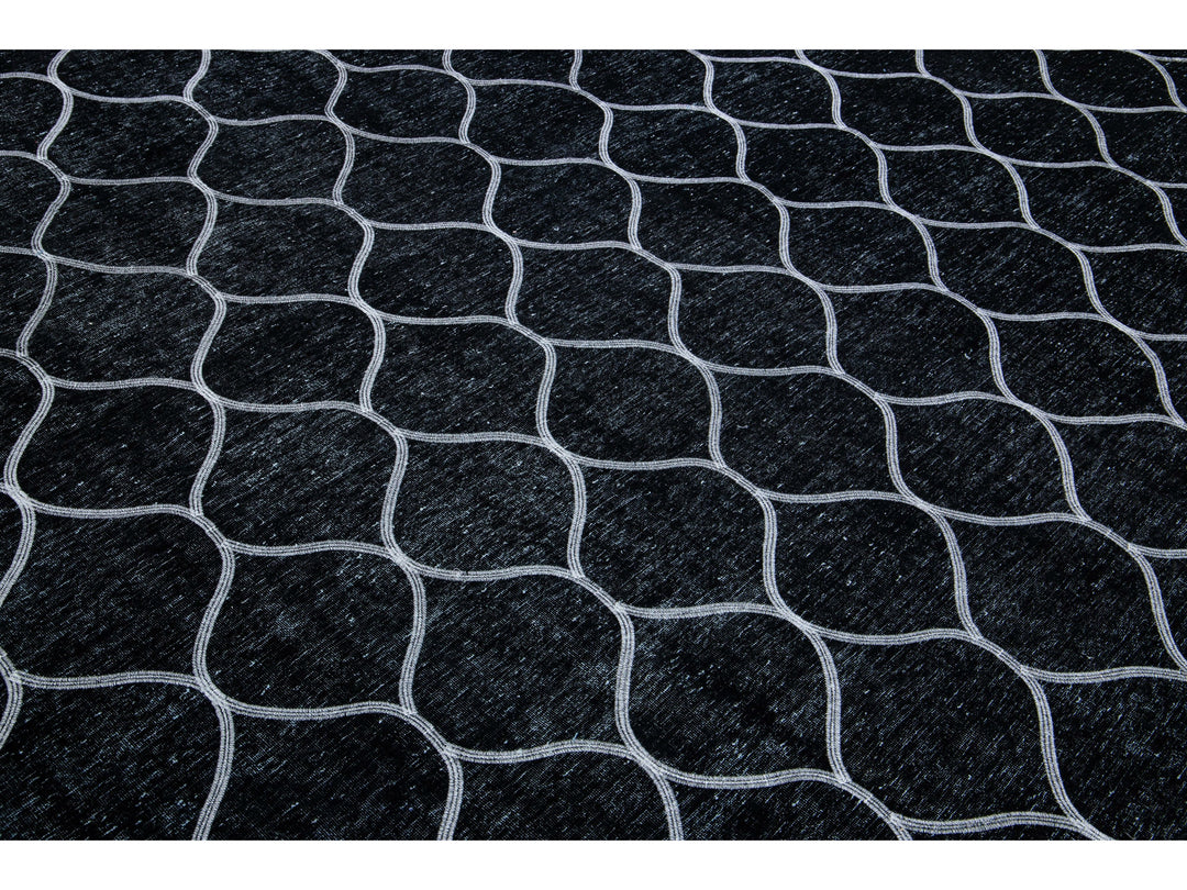 Modern Turkish Wool Rug 9 X 13