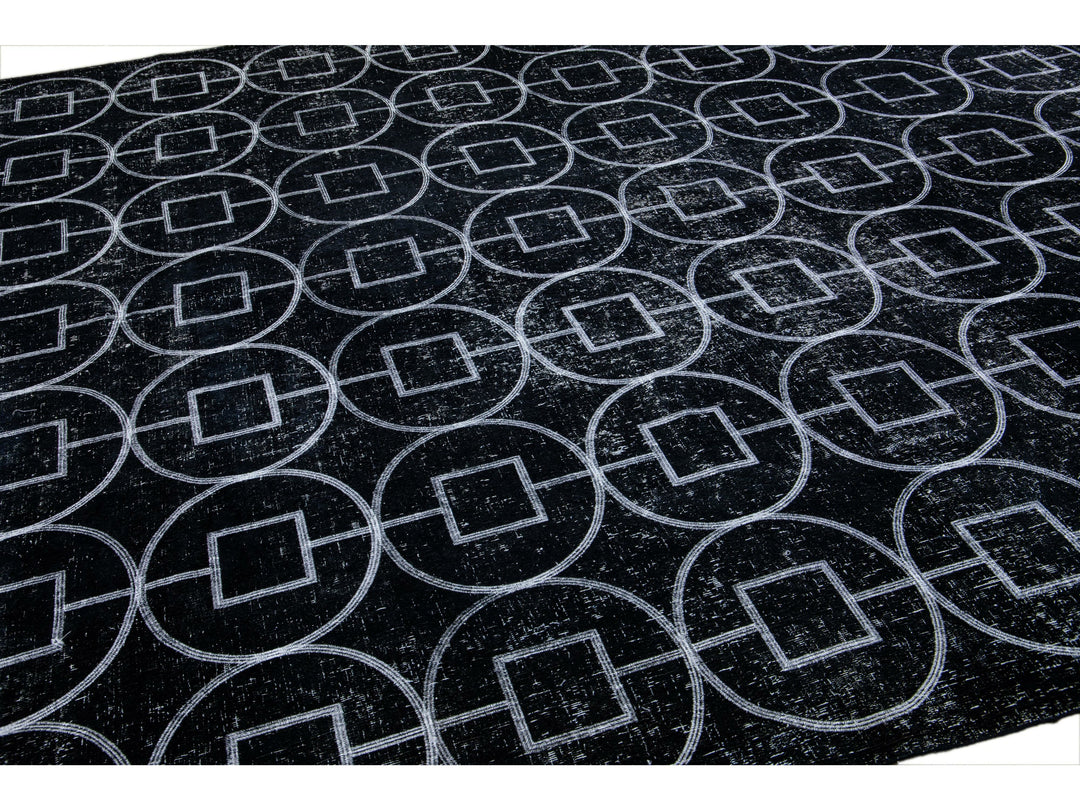 Modern Turkish Wool Rug 10 X 13