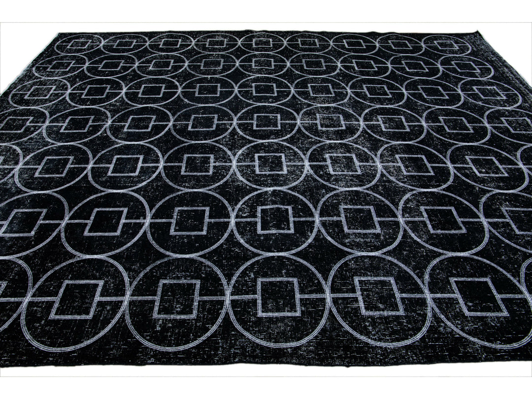 Modern Turkish Wool Rug 10 X 13