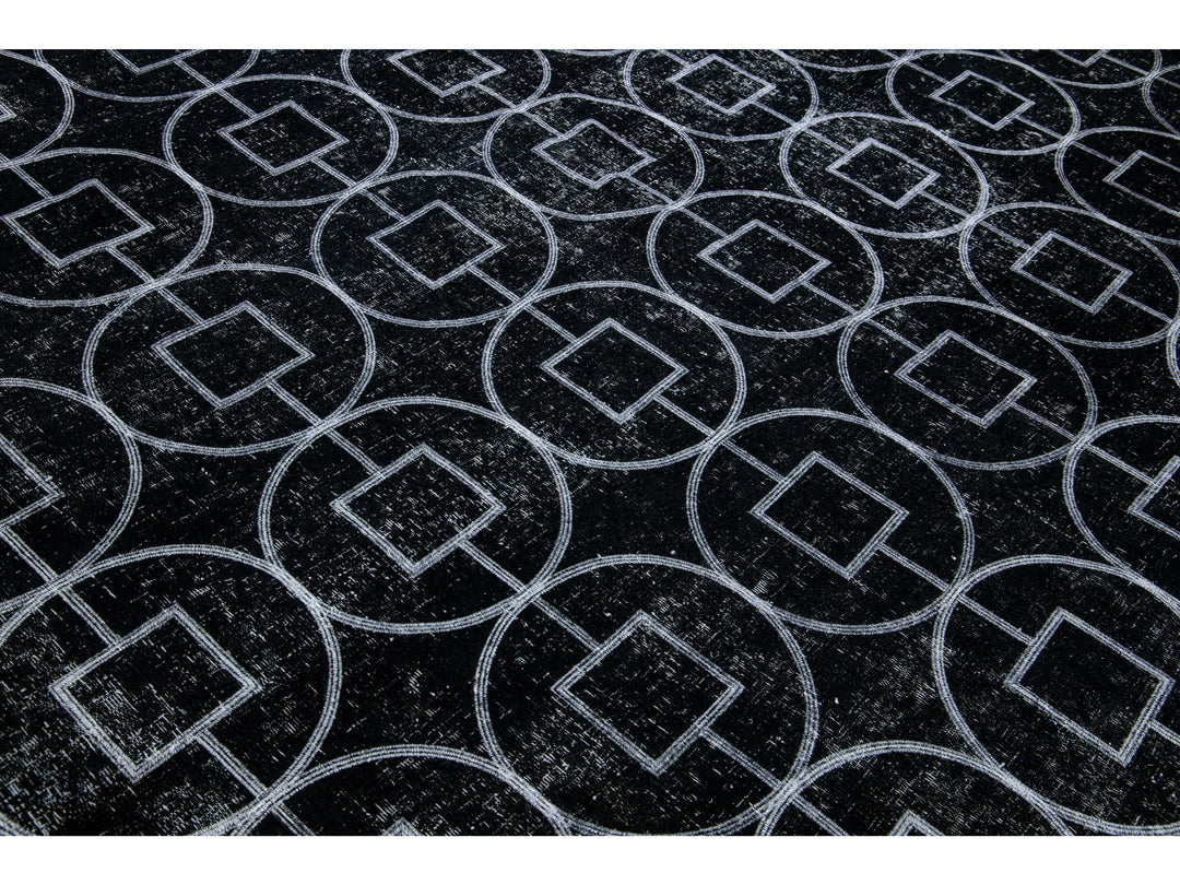 Modern Turkish Wool Rug 10 X 13