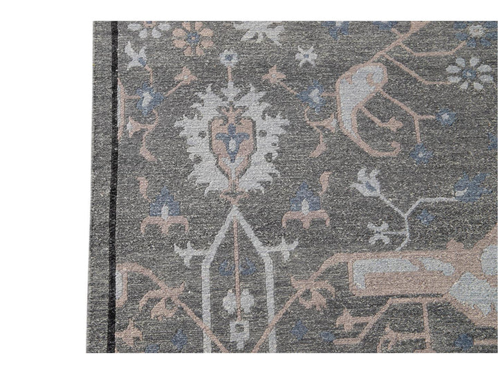 21st Century Modern Soumak Oversize Wool Rug 12' x 15'