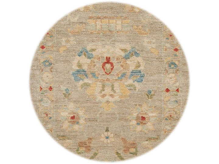 21st Century Modern Sultanabad Wool Runner Rug 3 X 18