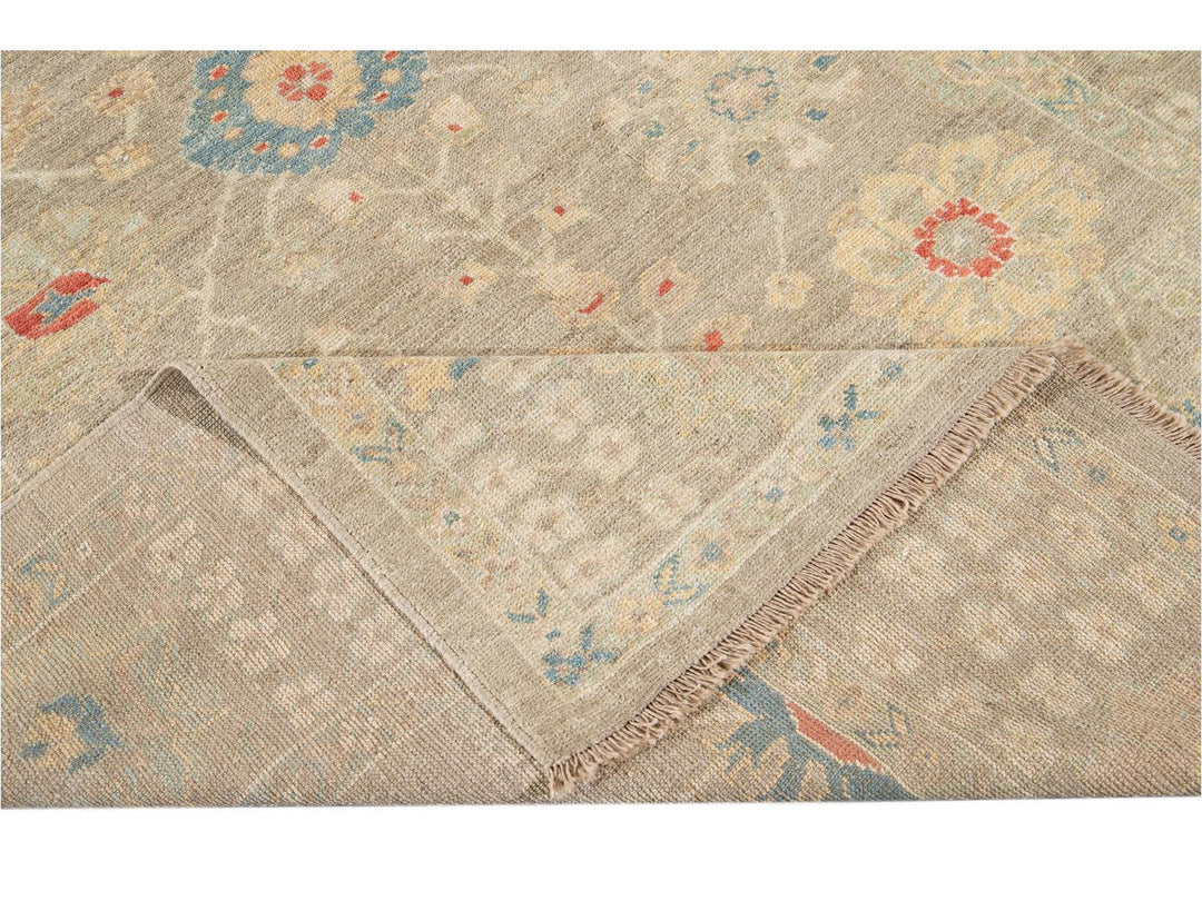 Contemporary Sultanabad Wool Rug 7 X 10