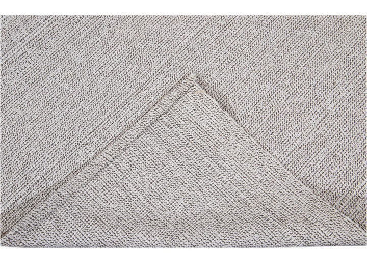 Contemporary Flatweave Wool Rug 7 X 9