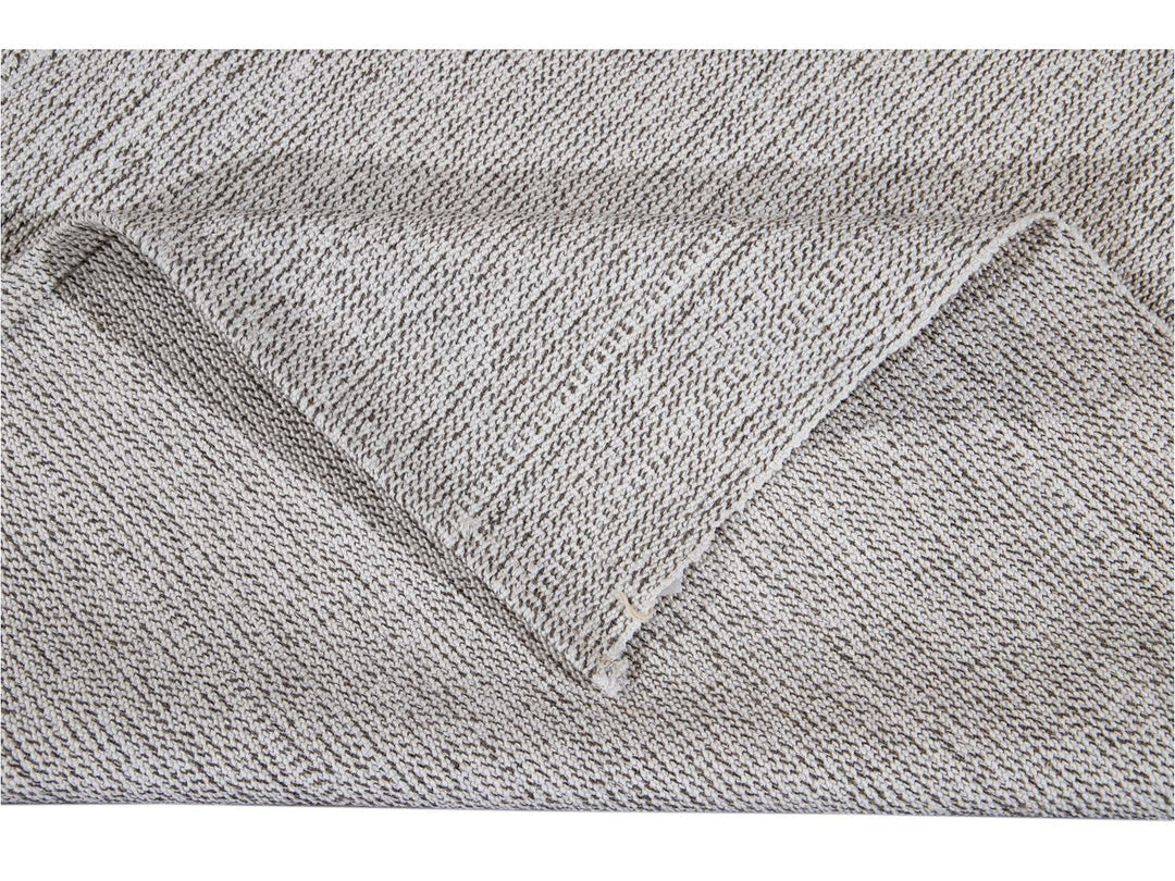 Contemporary Flatweave Wool Rug 7 X 9