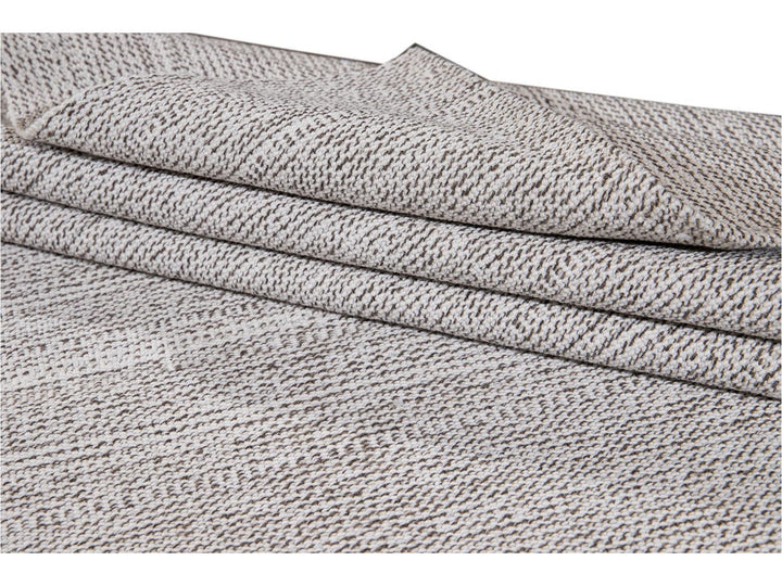 Contemporary Flatweave Wool Rug 7 X 9