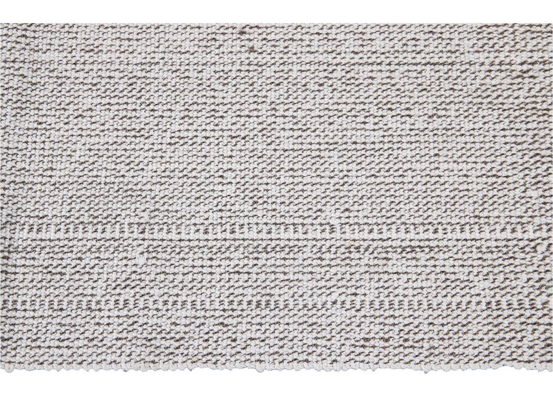 Contemporary Flatweave Wool Rug 7 X 9