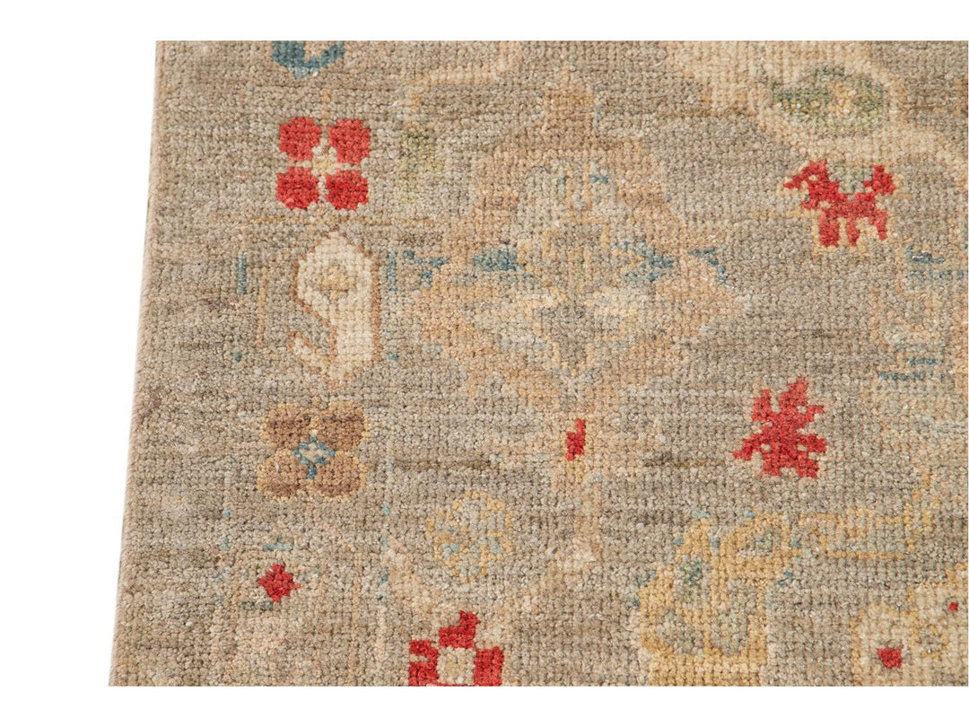 21st Century Modern Sultanabad Wool Runner Rug 3 X 12