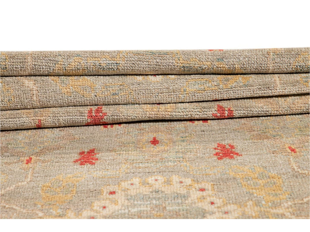 21st Century Modern Sultanabad Wool Runner Rug 3 X 12