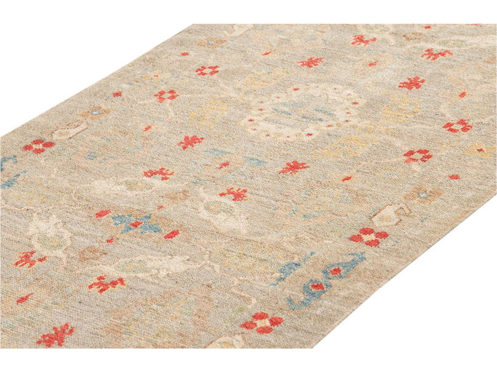 21st Century Modern Sultanabad Wool Runner Rug 3 X 12