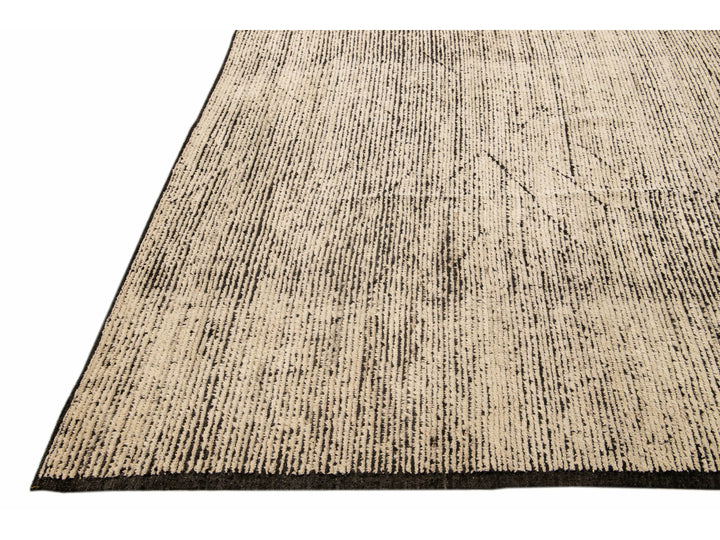 Modern Moroccan Boho Wool Rug 13 X 15