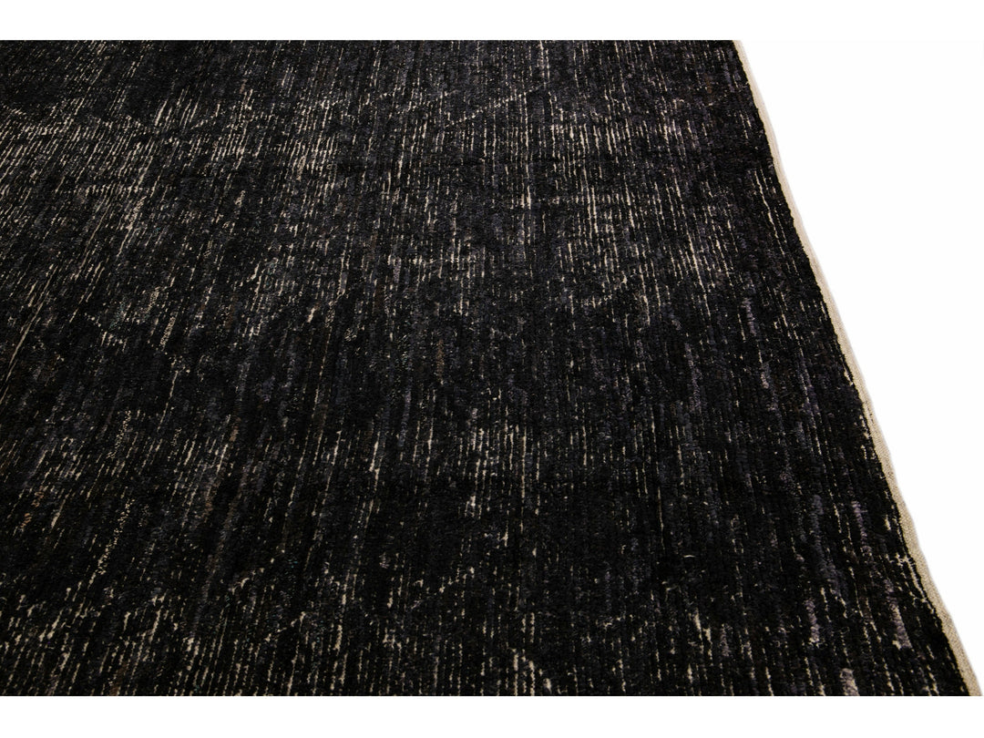 Modern Moroccan Wool Rug 13 X 15