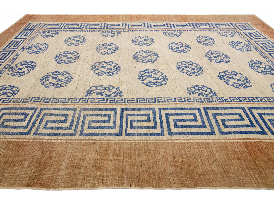 Modern Wool Rug 12 X 15