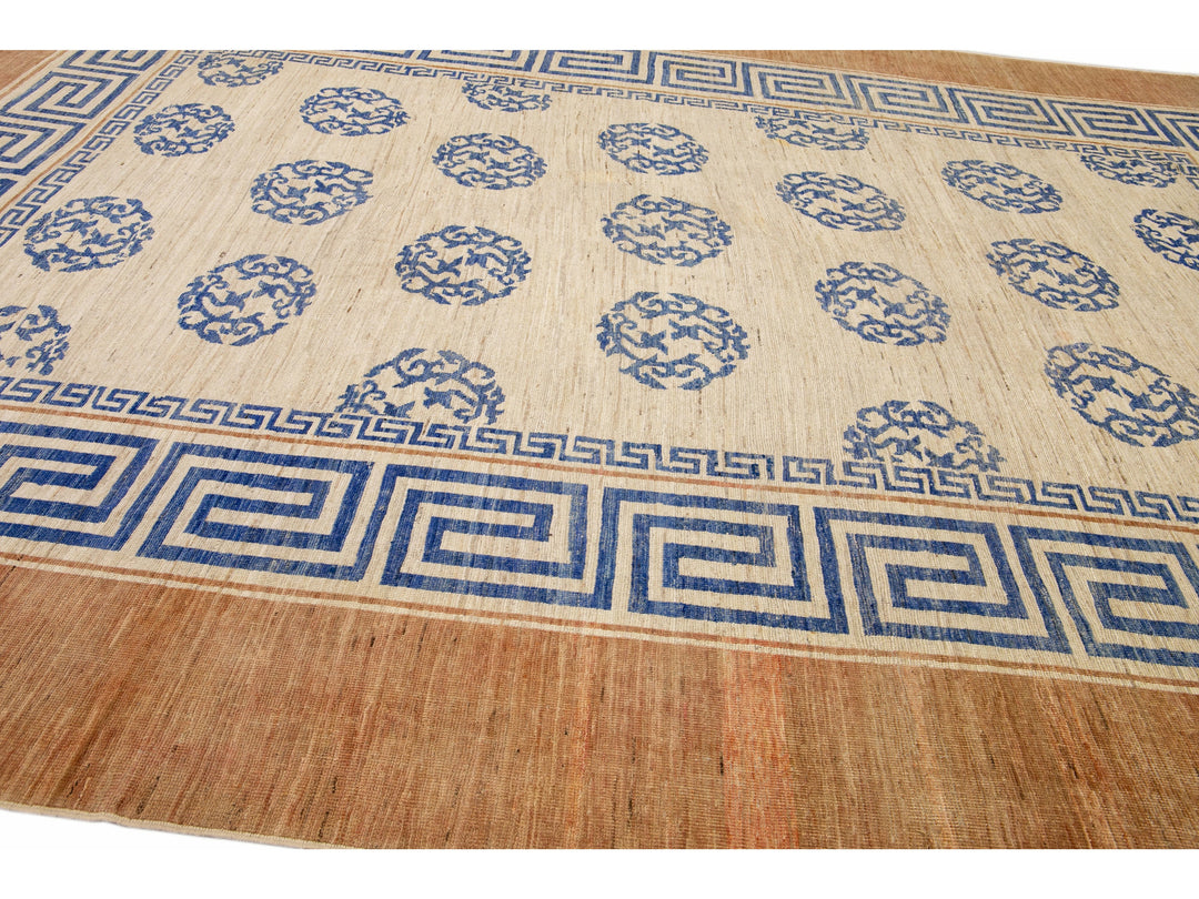 Modern Wool Rug 12 X 15