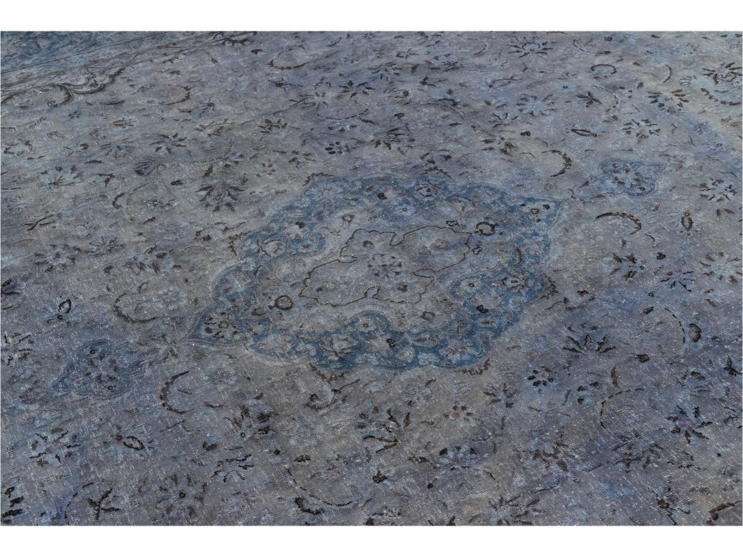 Vintage Distressed Wool Rug 10 X 13