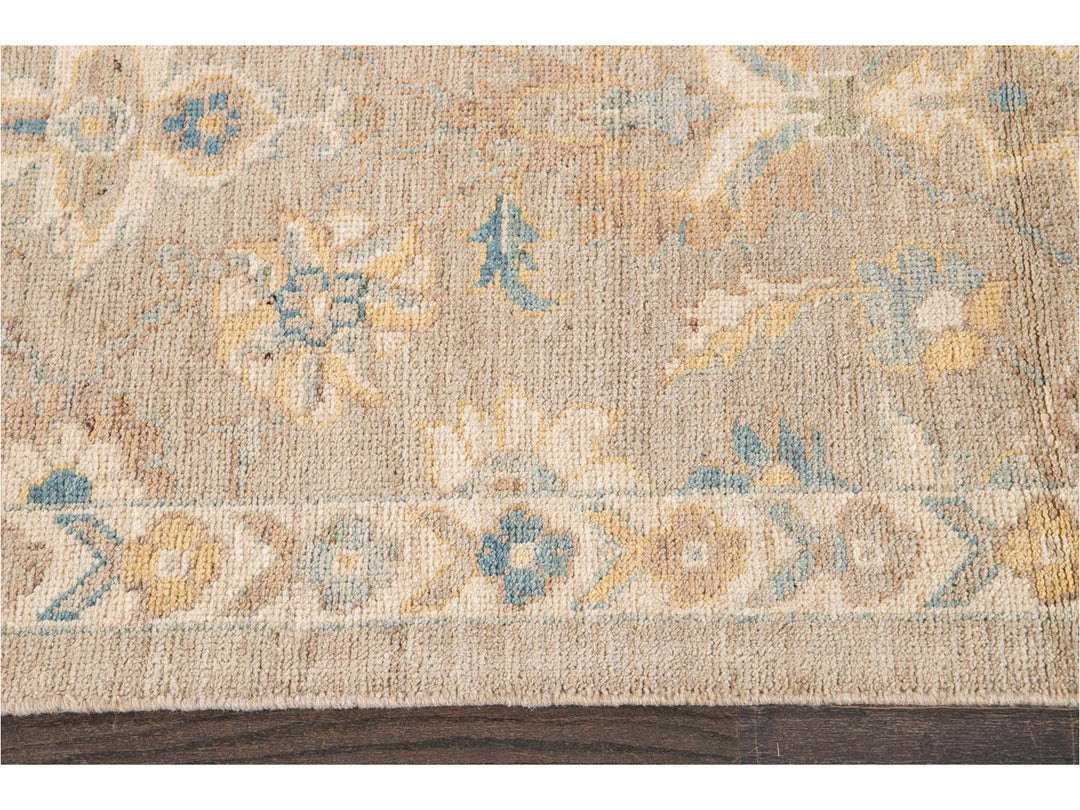 21st Century Modern Sultanabad Wool Runner Rug 3 X 10