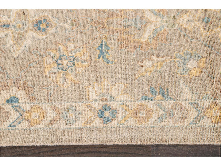 21st Century Modern Sultanabad Wool Runner Rug 3 X 10