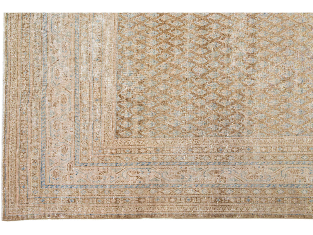 Antique Hamadan Wool Rug 8 X 12