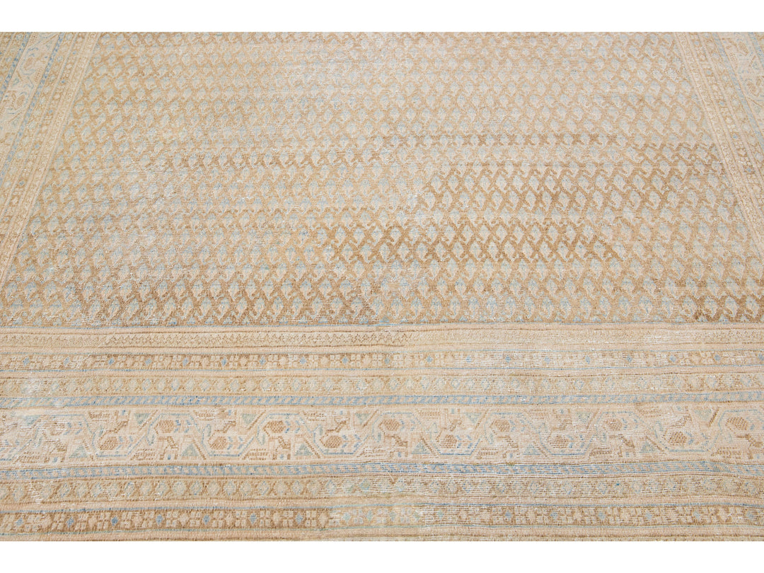 Antique Hamadan Wool Rug 8 X 12